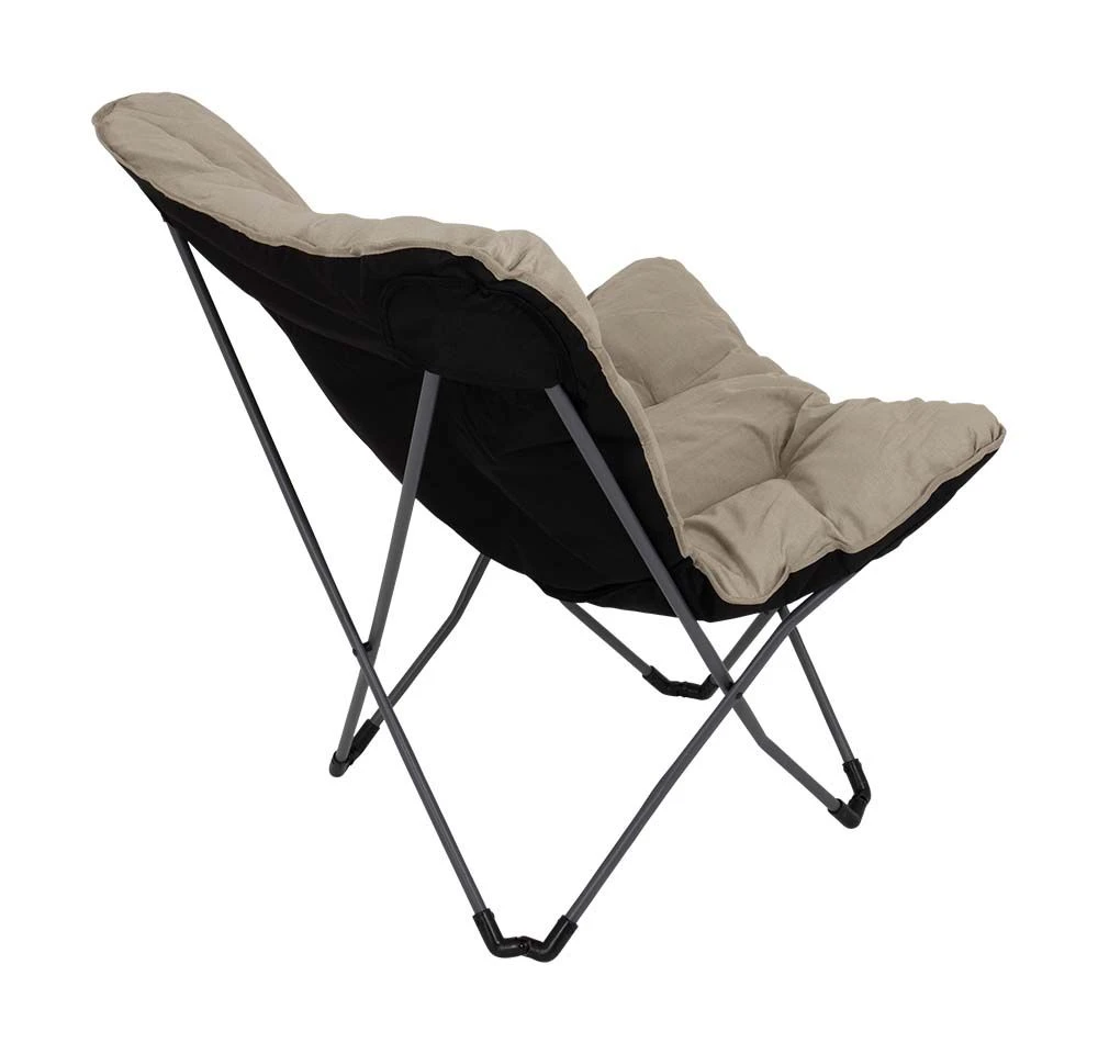 Bo-Camp Urban Outdoor Redbrigde L Vlinderstoel - Beige 6 Bo-Camp Urban Outdoor Redbrigde L Vlinderstoel - Beige - Afbeelding 6