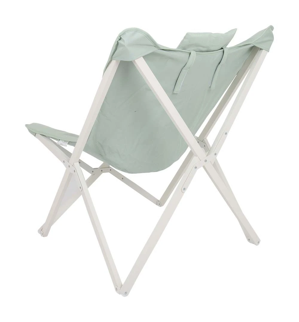Bo-Camp Pastel Collection Gordes Relaxstoel - Green 5 Bo-Camp Pastel Collection Gordes Relaxstoel - Green - Afbeelding 5