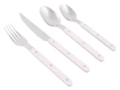 Bo-Camp Pastel Honfleur RVS 16-delig Bestekset