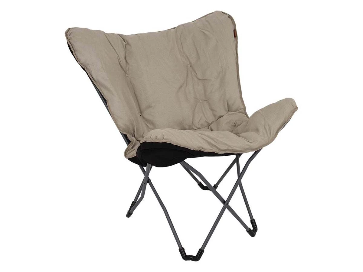 Bo-Camp Urban Outdoor Redbrigde L Vlinderstoel - Beige 1 Bo-Camp Urban Outdoor Redbrigde L Vlinderstoel - Beige