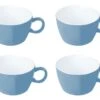 Bo-Camp Two-Tone Set Van 4 Melamine Soepkommen - Blue
