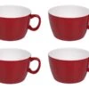 Bo-Camp Two-Tone Set Van 4 Melamine Soepkommen - Red