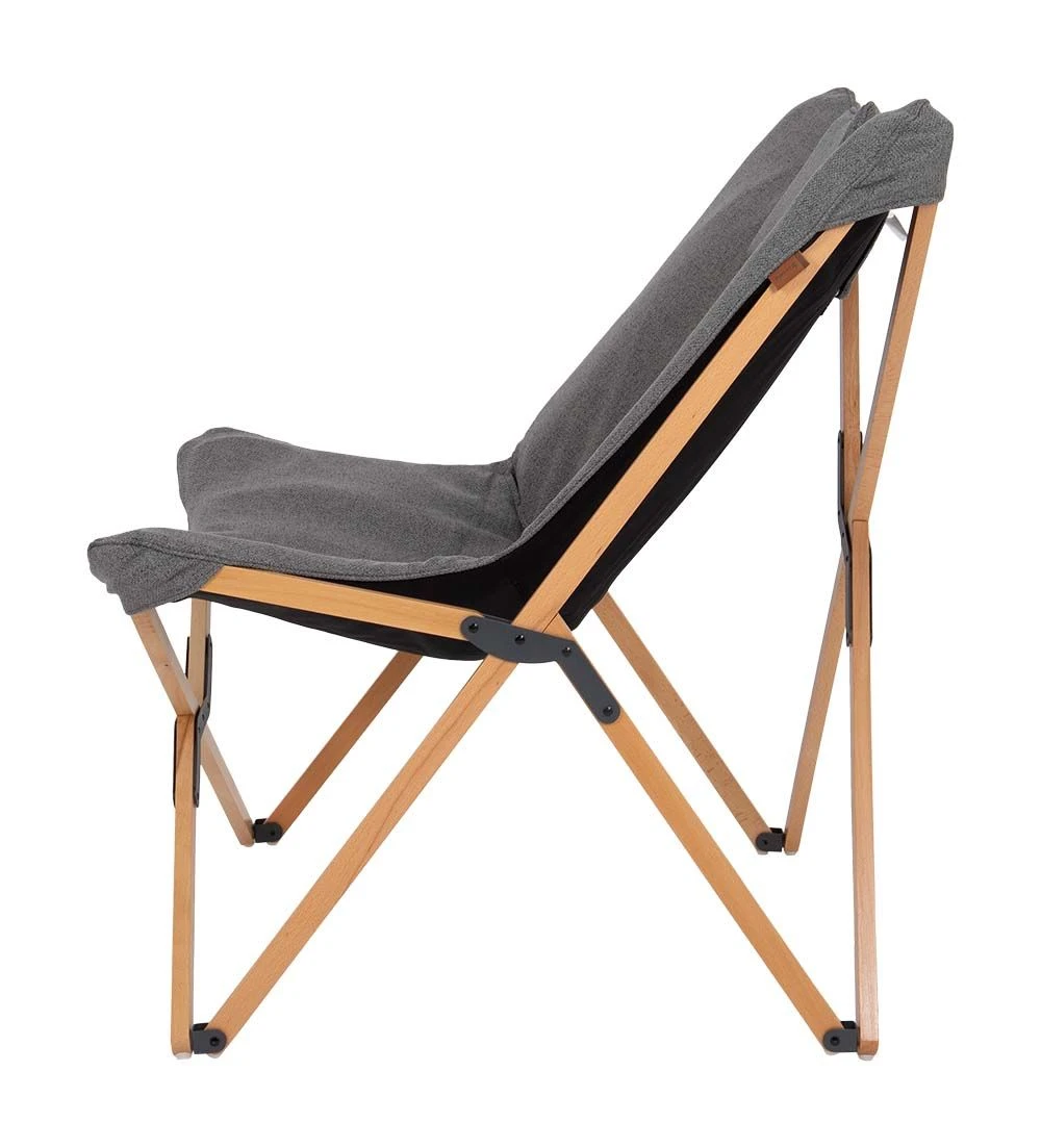Bo-Camp Urban Outdoor Wembley L Nika Vouwstoel - Grey 4 Bo-Camp Urban Outdoor Wembley L Nika Vouwstoel - Grey - Afbeelding 4
