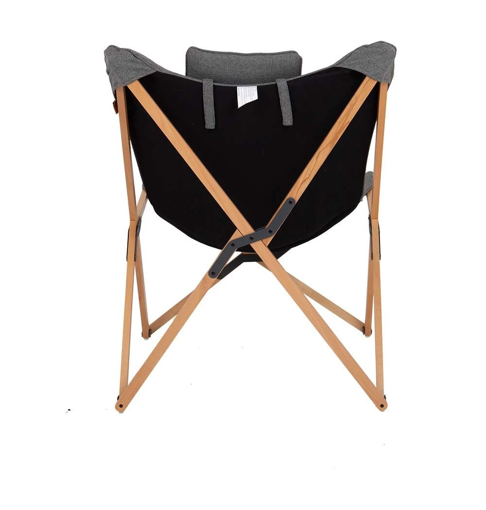 Bo-Camp Urban Outdoor Wembley L Nika Vouwstoel - Grey 6 Bo-Camp Urban Outdoor Wembley L Nika Vouwstoel - Grey - Afbeelding 6