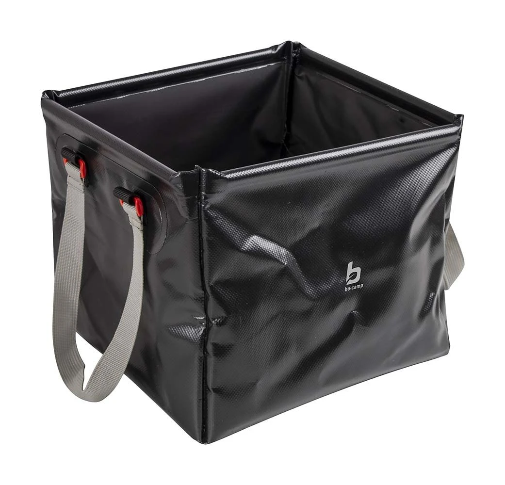 Bo-Camp 18 Liter Zwarte Opvouwbare Afwasbak 1 Bo-Camp 18 Liter Zwarte Opvouwbare Afwasbak