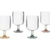 Bo-Camp Pastel Ornans Set Van 4 Wijnglazen