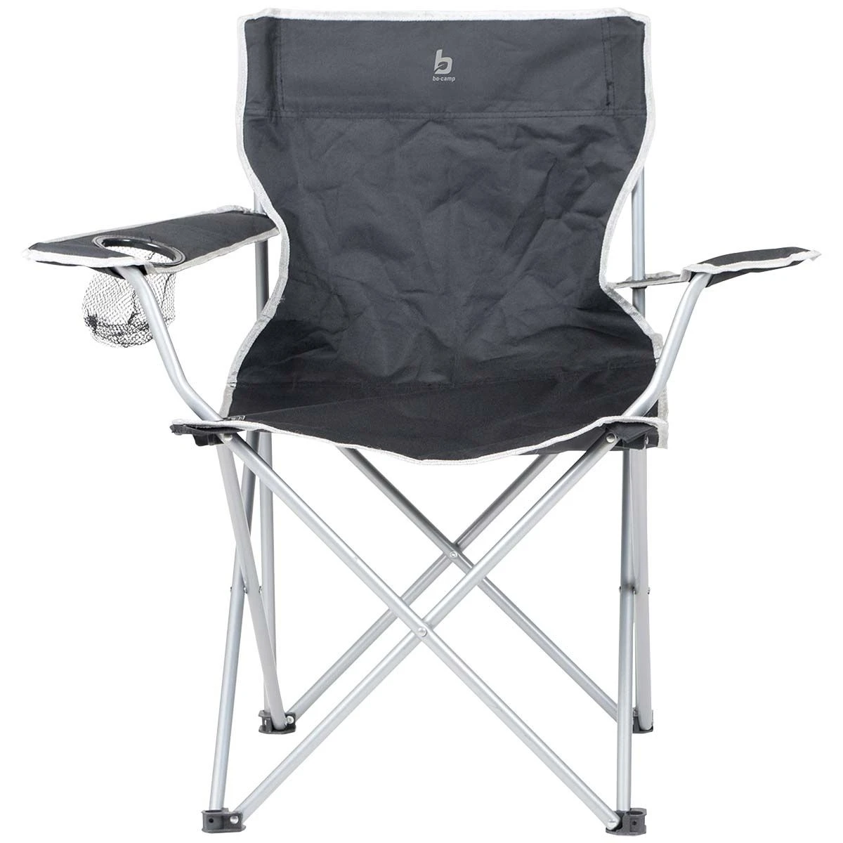 Bo-Camp Compact Vouwstoel - Black 2 Bo-Camp Compact Vouwstoel - Black - Afbeelding 2