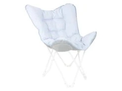 Bo-Camp Pastel Collection Murat Vlinderstoel - Blue