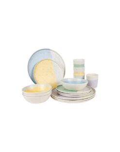 Bo-Camp Pastel Annecy 16-delige Serviesset -Bo-Camp 7fc29efe5050945a