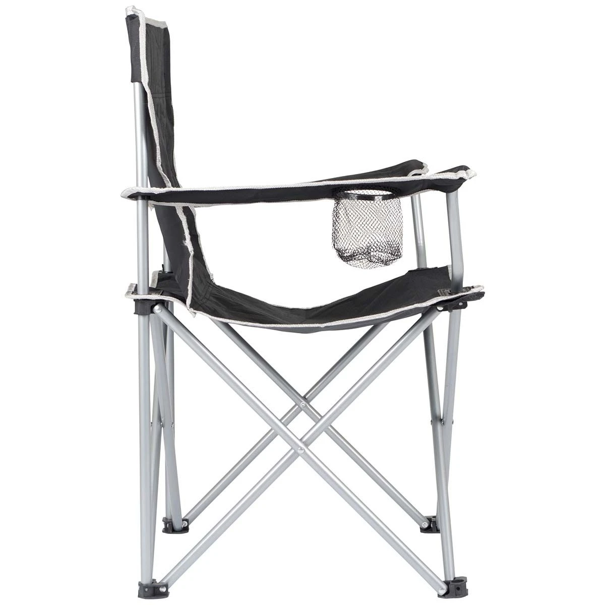 Bo-Camp Compact Vouwstoel - Black 3 Bo-Camp Compact Vouwstoel - Black - Afbeelding 3