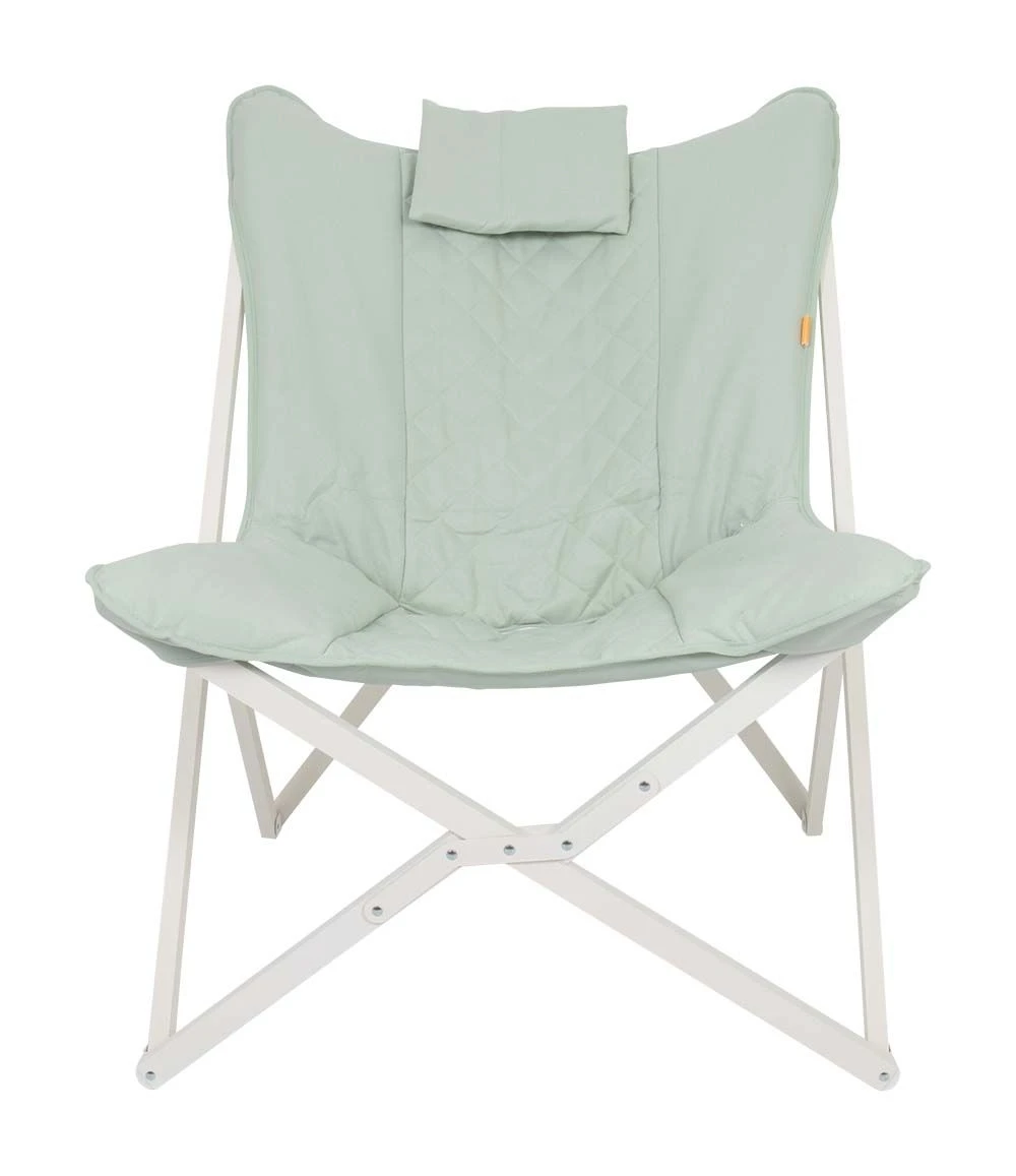 Bo-Camp Pastel Collection Gordes Relaxstoel - Green 2 Bo-Camp Pastel Collection Gordes Relaxstoel - Green - Afbeelding 2