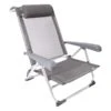 Bo-Camp Saint-Tropez Grey Strandstoel
