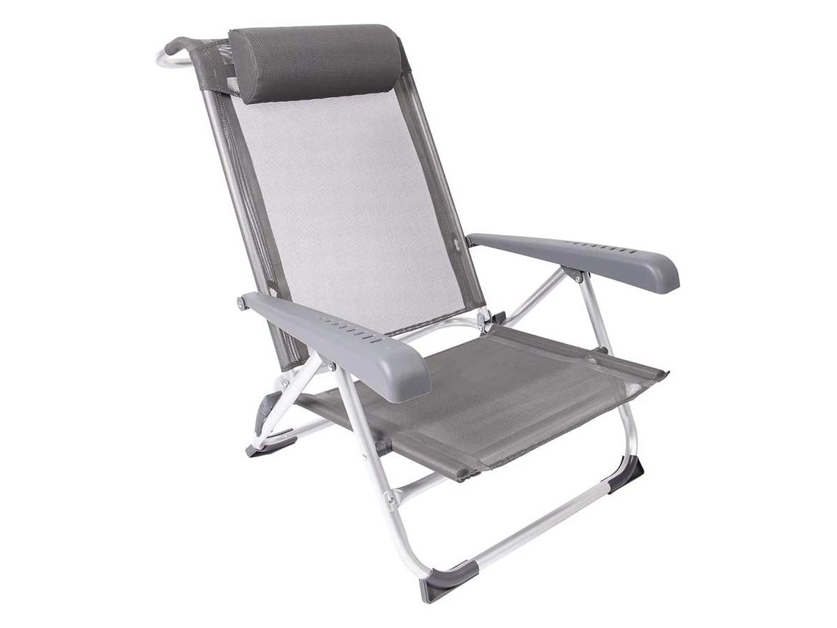 Bo-Camp Saint-Tropez Grey Strandstoel 1 Bo-Camp Saint-Tropez Grey Strandstoel