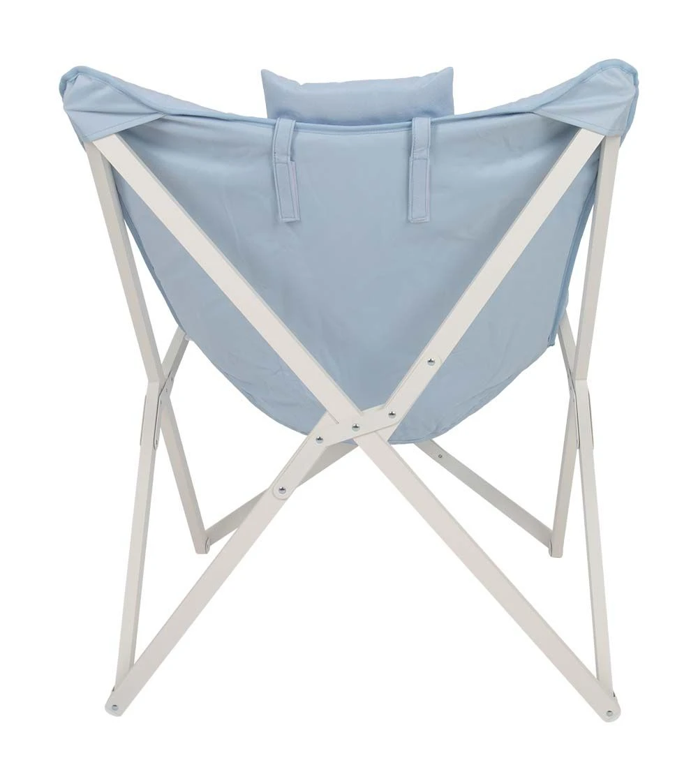 Bo-Camp Pastel Collection Gordes Relaxstoel - Blue 6 Bo-Camp Pastel Collection Gordes Relaxstoel - Blue - Afbeelding 6