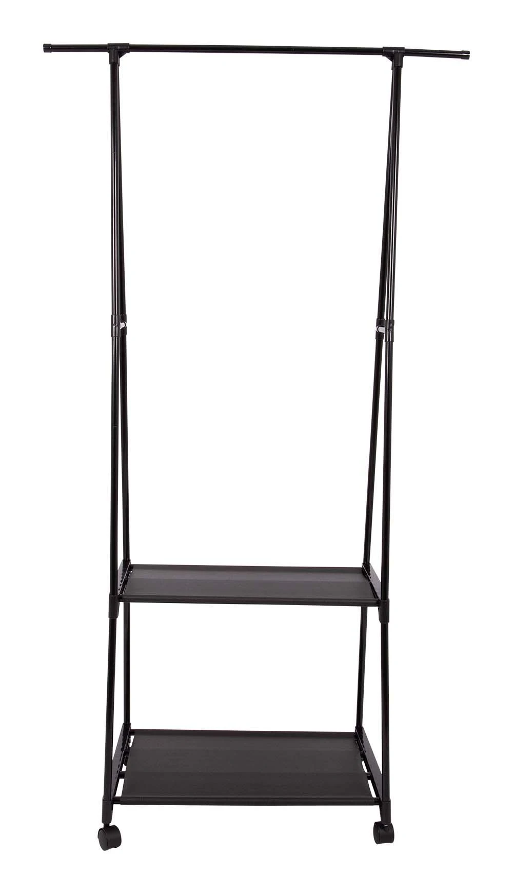 Bo-Camp Spirit Metalen Kledingrek - Black 3 Bo-Camp Spirit Metalen Kledingrek - Black - Afbeelding 3