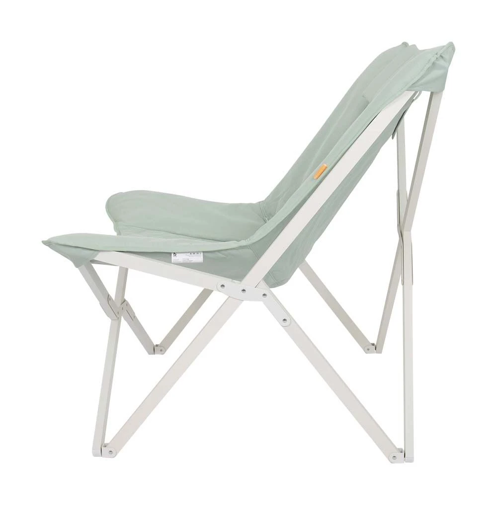 Bo-Camp Pastel Collection Gordes Relaxstoel - Green 4 Bo-Camp Pastel Collection Gordes Relaxstoel - Green - Afbeelding 4