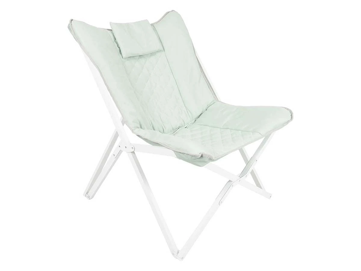 Bo-Camp Pastel Collection Gordes Relaxstoel - Green 1 Bo-Camp Pastel Collection Gordes Relaxstoel - Green