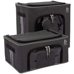 Bo-Camp Set Van 2 Opvouwbare Opbergboxen -Bo-Camp df366eb528e13b4d