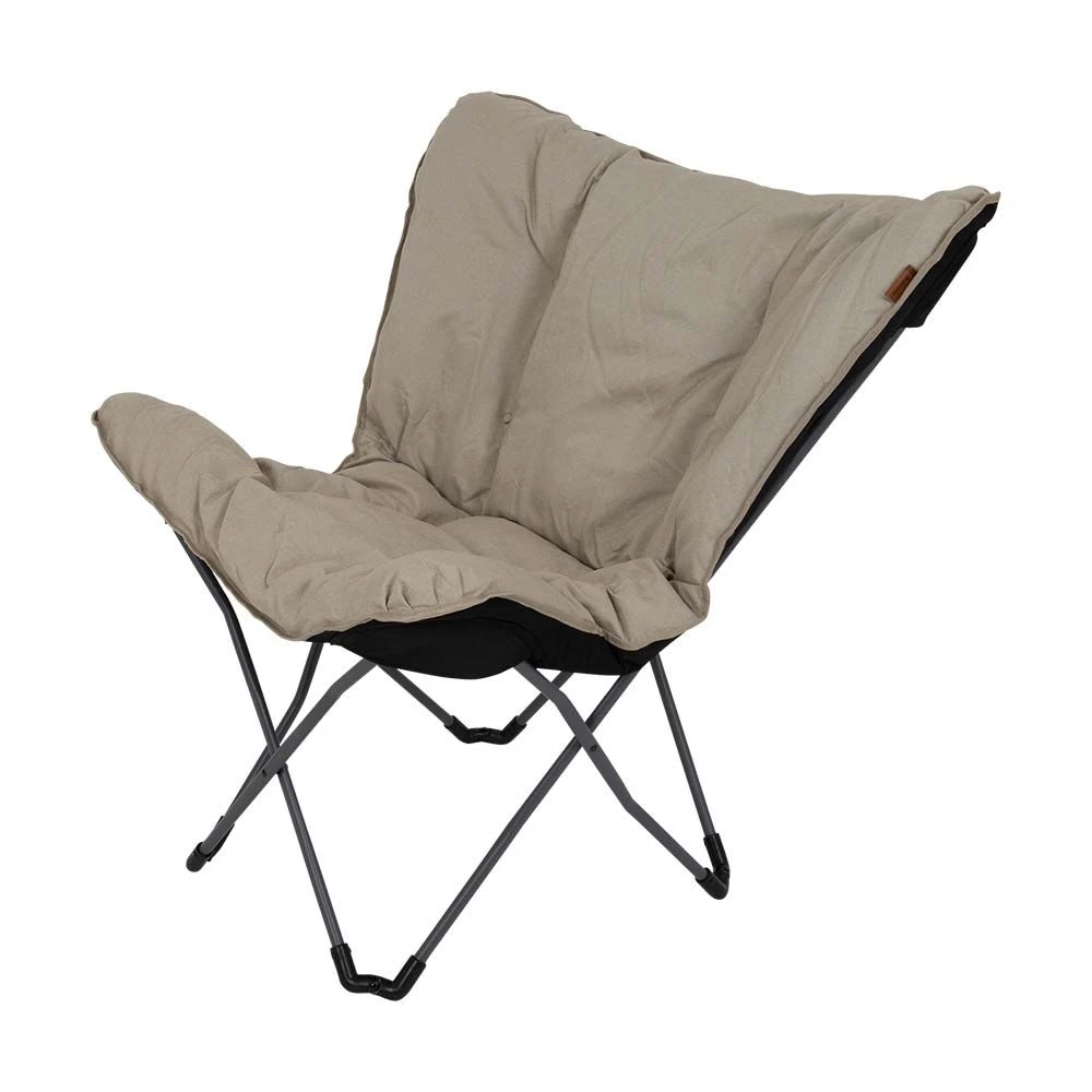 Bo-Camp Urban Outdoor Redbrigde L Vlinderstoel - Beige 3 Bo-Camp Urban Outdoor Redbrigde L Vlinderstoel - Beige - Afbeelding 3