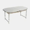 Bo-Camp Premium Ovaal Koffermodel 150x80cm Tafel