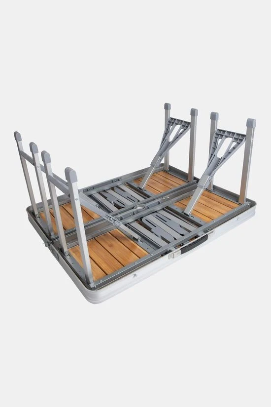 Bo-Camp Picknicktafel Bamboe Inklapbaar 2 Bo-Camp Picknicktafel Bamboe Inklapbaar - Image 2