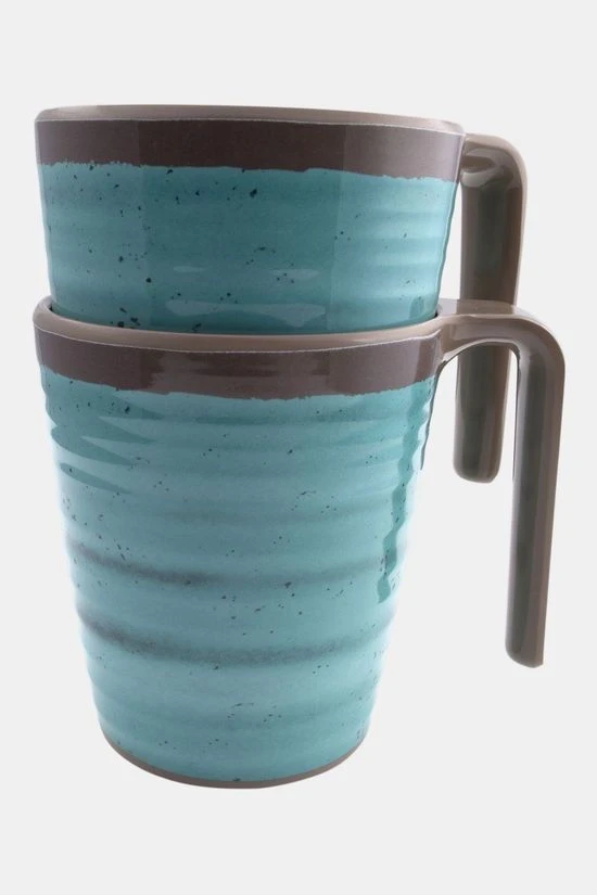 Bo-Camp Mok Halo 100% Melamine 4 Stuks 2 Bo-Camp Mok Halo 100% Melamine 4 Stuks - Image 2