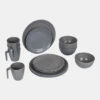 Bo-Camp Servies 100% Melamine 16-Delig Stone
