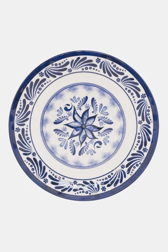 Bo-Camp Servies - 100% Melamine - 16-delig - Hollands - Blauw 3 Bo-Camp Servies - 100% Melamine - 16-delig - Hollands - Blauw - Image 3