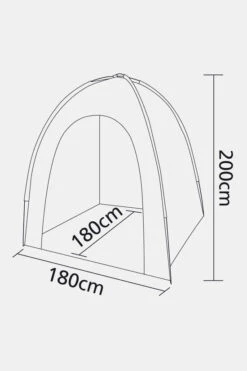 Bo-Camp Opberg/ Toilet Tent Medium -Bo-Camp mfacc70002 7272 13 nl